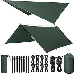 Accesorios útiles para optimizar tu toldo de camping rectangular