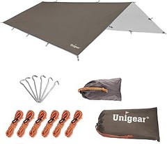 Instrucciones para instalar una lona de toldo de camping