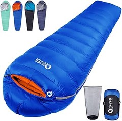 Los mejores sacos de dormir de plumón para tus campamentos