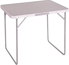 ¿Cuál es el precio promedio de las mesas plegables de camping compactas?