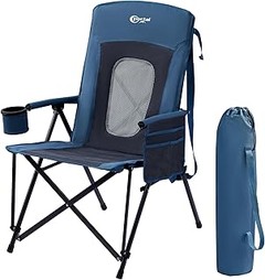 ¿Cuánto cuesta una silla plegable de camping resistente?