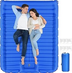 Descubre qué son las colchonetas de camping dobles y sus características