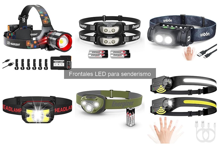 Accesorios Esenciales para Frontales LED en Senderismo
