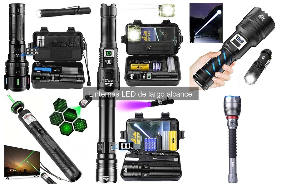 Accesorios esenciales para linternas LED de largo alcance