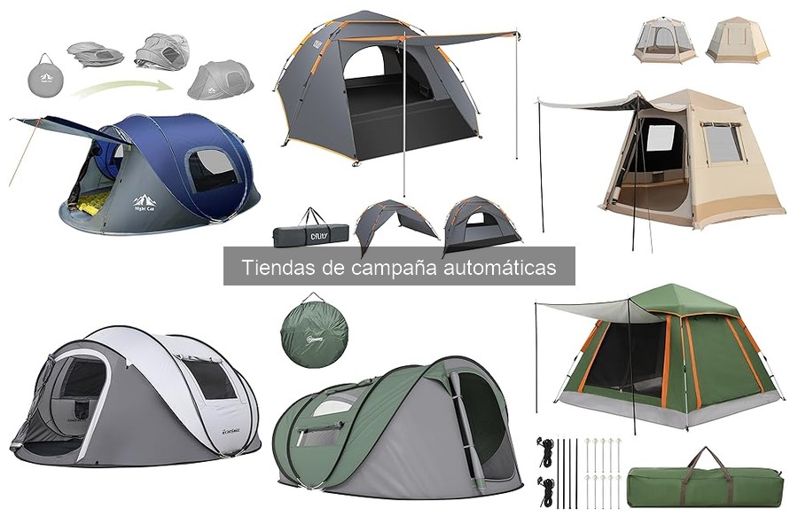 Accesorios Esenciales para Tiendas de Campaña Automáticas