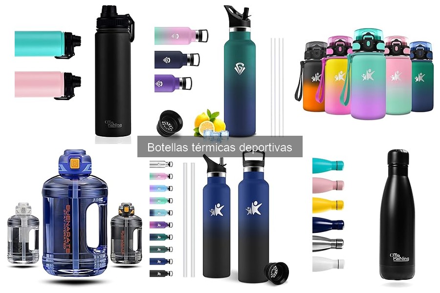 Accesorios imprescindibles para botellas térmicas deportivas