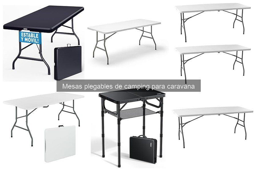 Accesorios imprescindibles para mesas plegables de camping