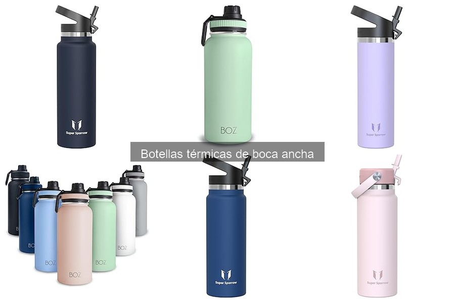 Alternativas a Botellas Térmicas de Boca Ancha