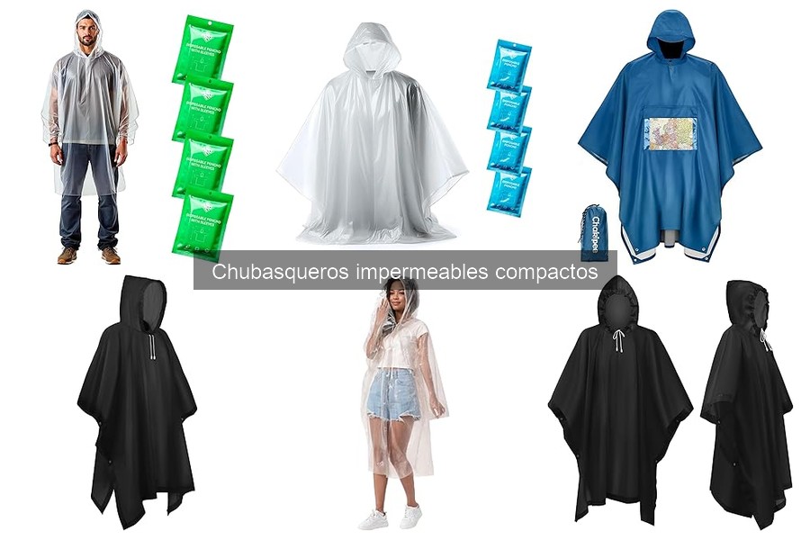 Alternativas a Chubasqueros Impermeables Compactos