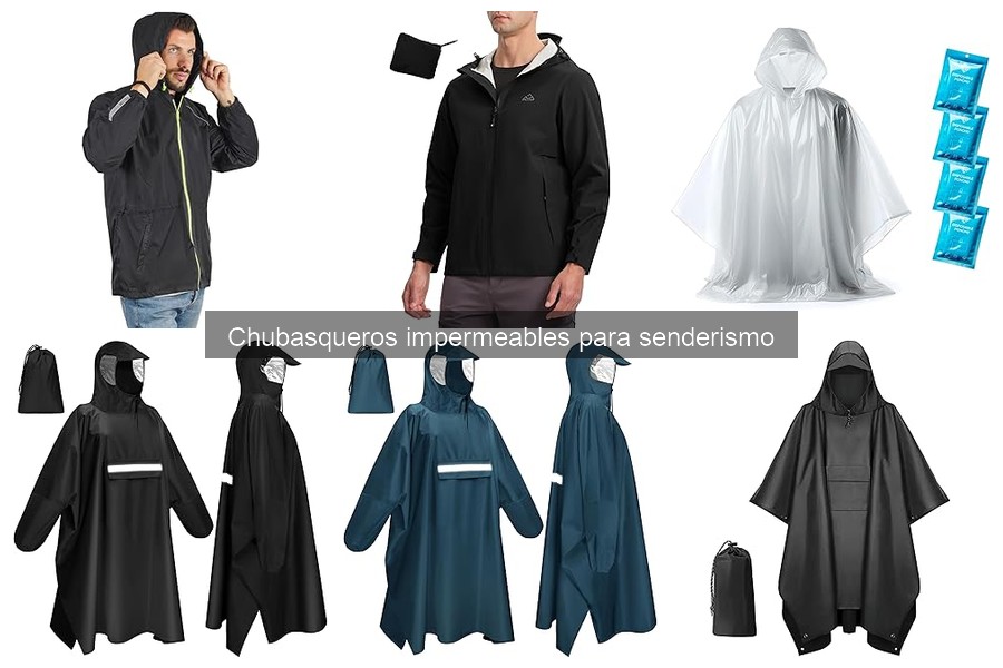 Alternativas a chubasqueros impermeables para senderismo