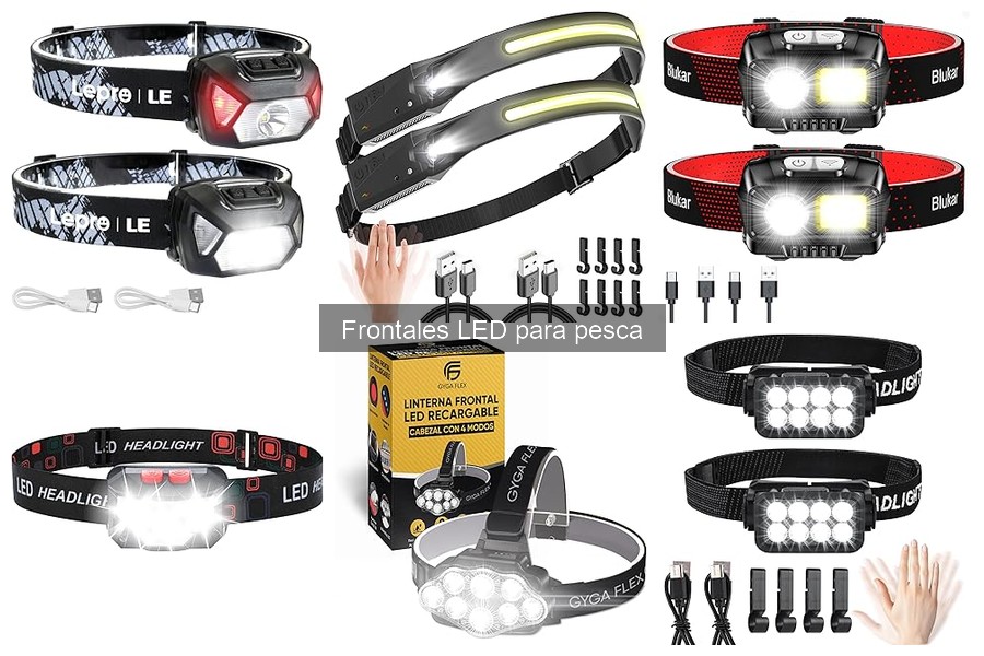 Alternativas a Frontales LED para Iluminar la Pesca