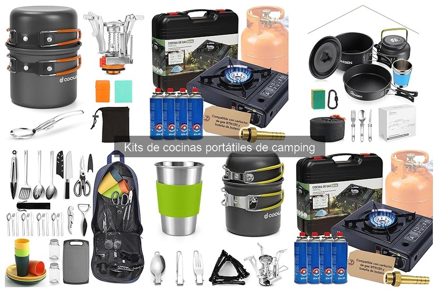 Alternativas a kits de cocina portátiles para camping