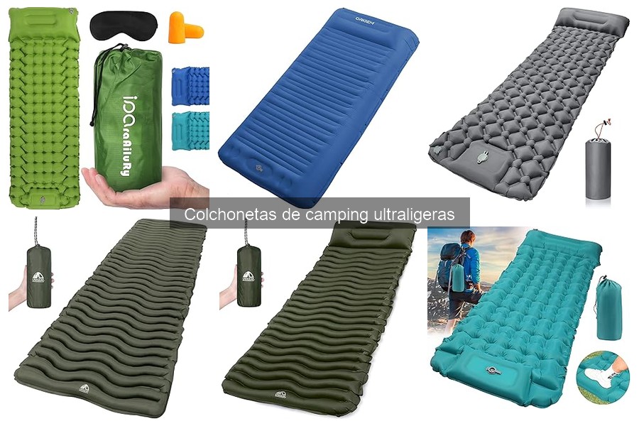 Alternativas a las Colchonetas de Camping Ultraligeras
