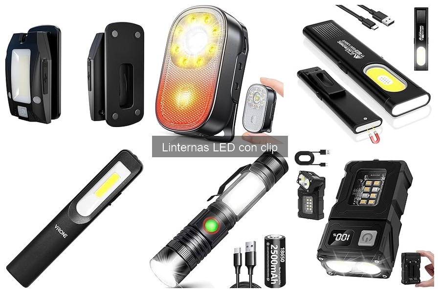 Alternativas a las Linternas LED con Clip para Iluminarte
