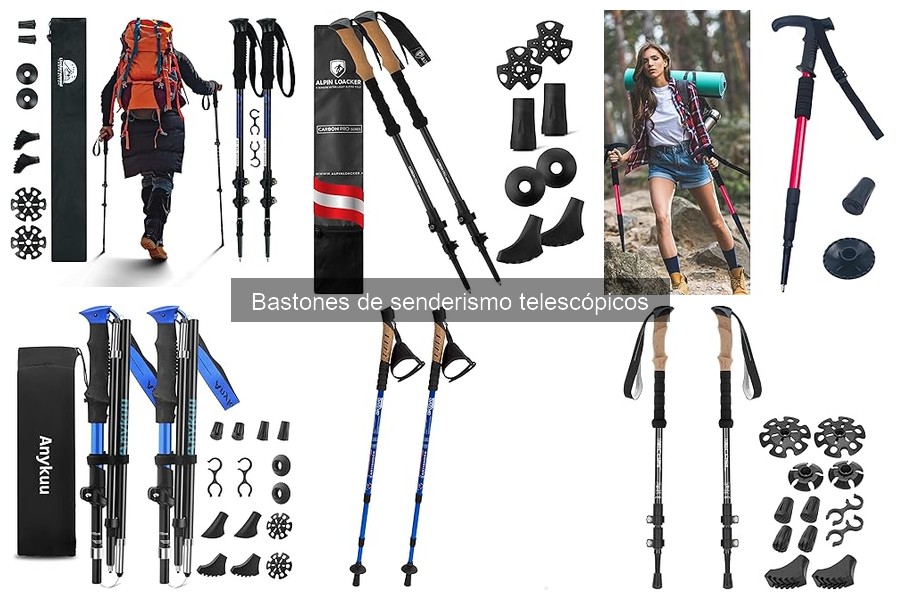 Alternativas a los bastones de senderismo telescópicos