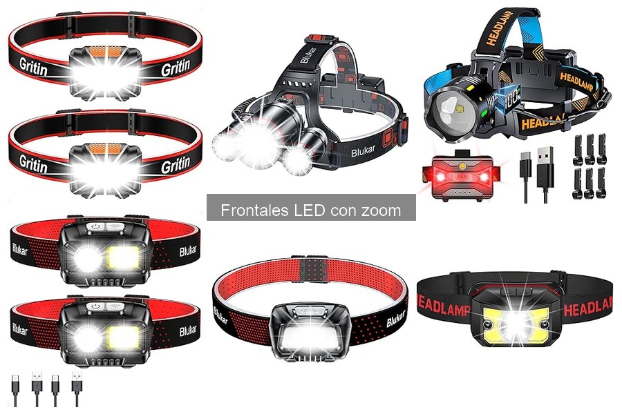Alternativas a los Frontales LED con Zoom para Iluminar