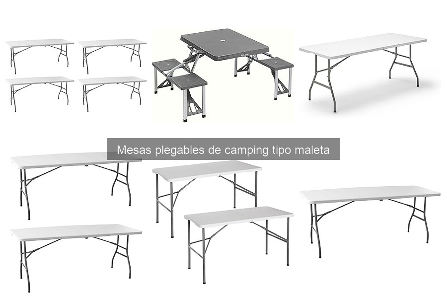 Alternativas a Mesas Plegables de Camping Tipo Maleta