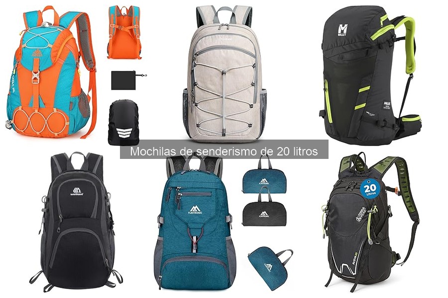 Alternativas a mochilas de senderismo de 20 litros