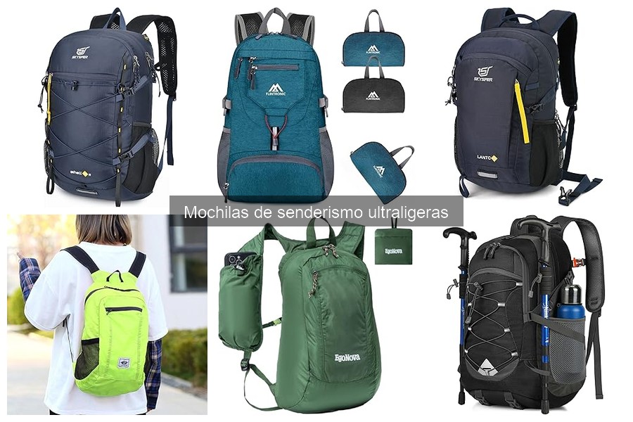 Alternativas a Mochilas Ultraligeras para Senderismo