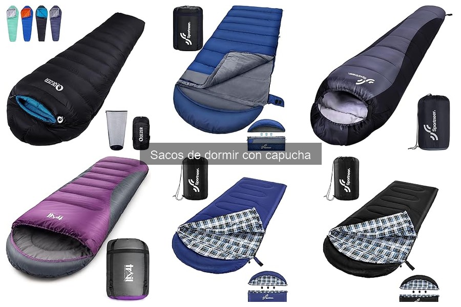 Alternativas a sacos de dormir con capucha para camping
