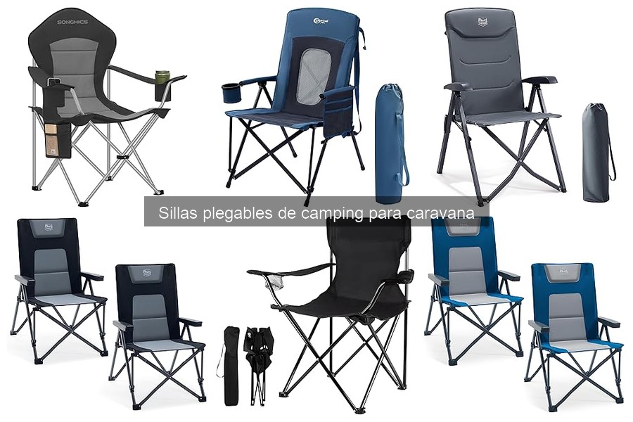 Alternativas a sillas plegables de camping para caravana