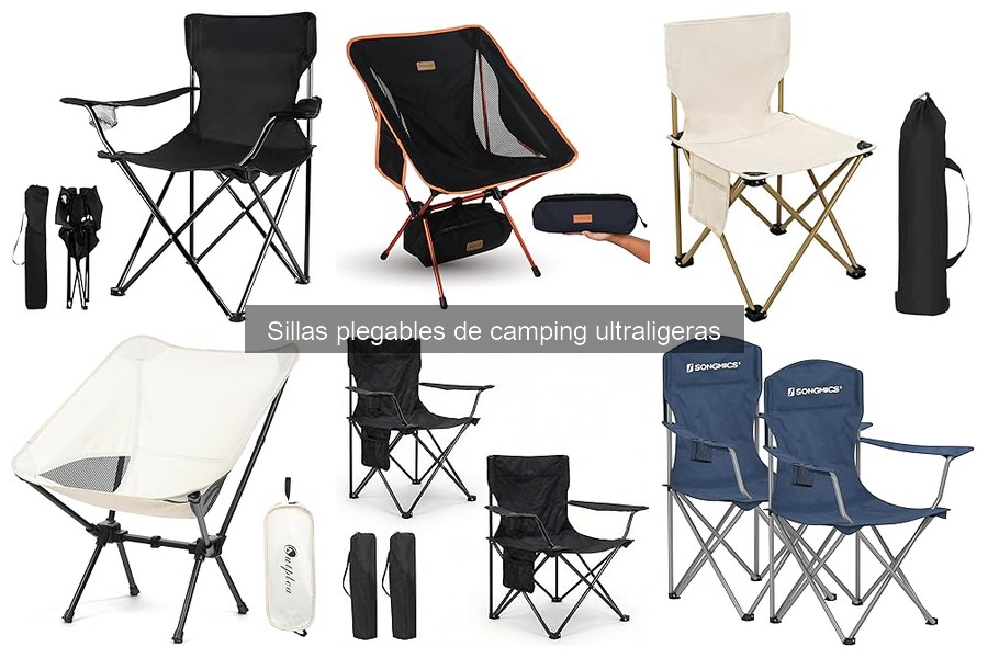 Alternativas a Sillas Plegables de Camping Ultralegjeras