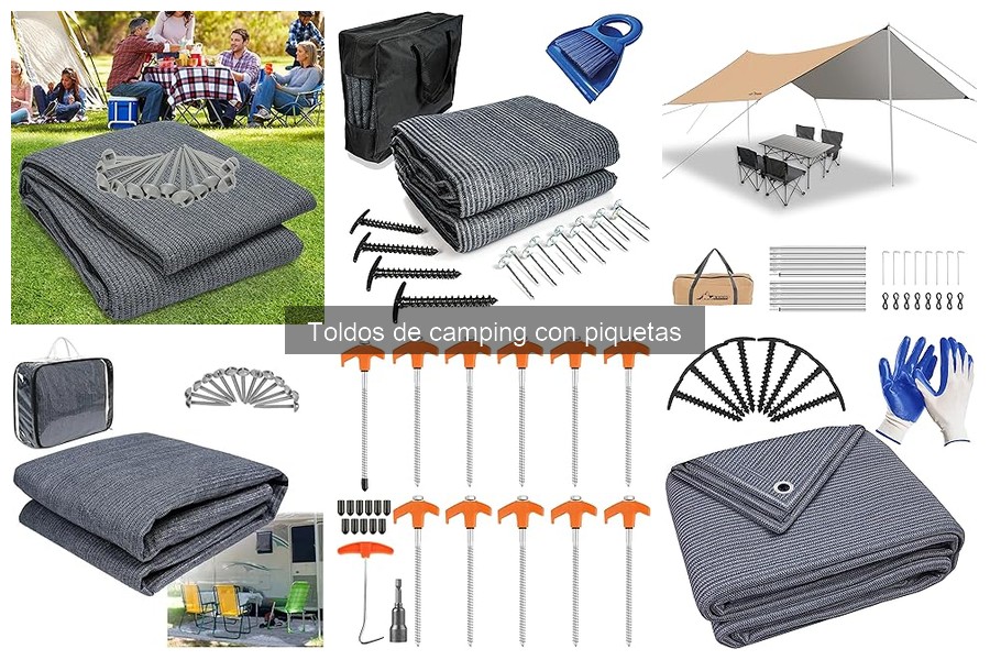 Alternativas a toldos de camping con piquetas: ¡Descubre opciones!