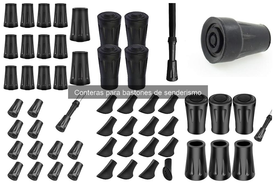 Alternativas creativas a conteras para bastones de senderismo