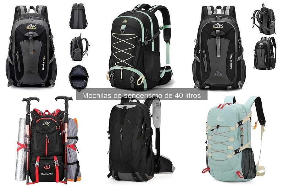Alternativas si una mochila de 40 litros es insuficiente