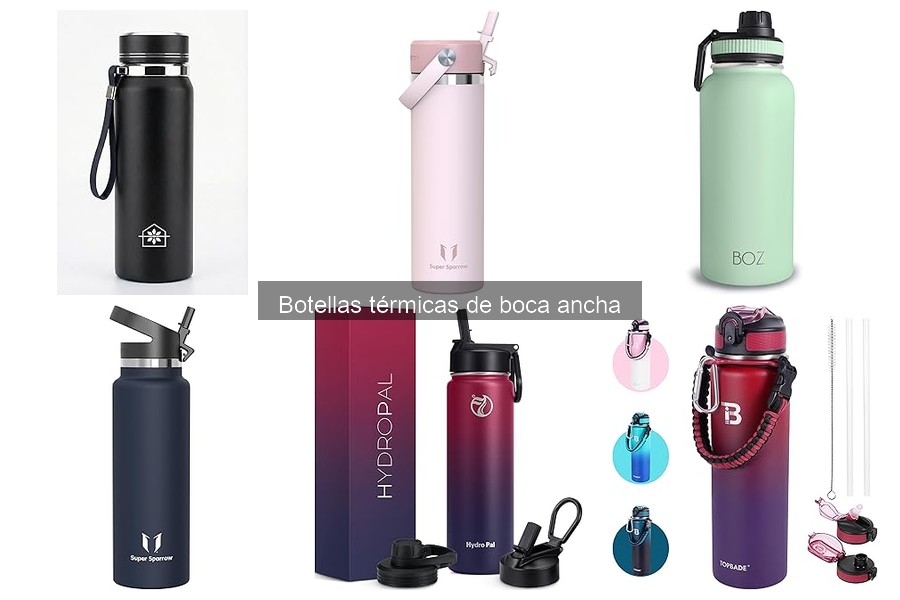 Botellas Térmicas de Boca Ancha: Funcionamiento y Ventajas