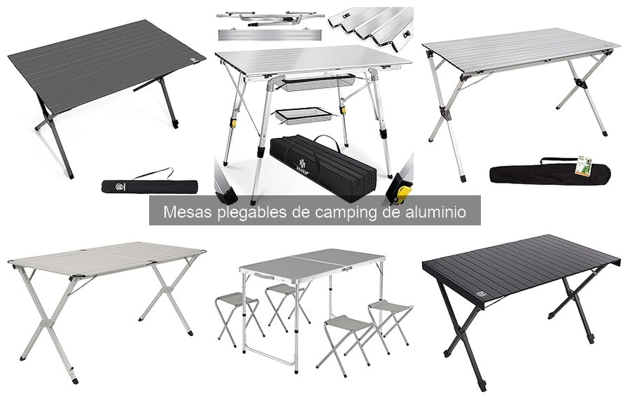 Características Esenciales de Mesas Plegables de Camping de Aluminio