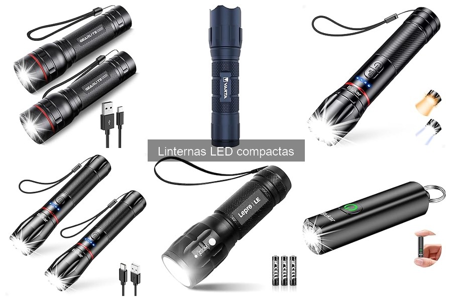 Características y ventajas de las linternas LED compactas