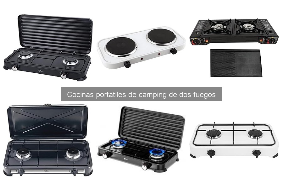 Cocinas portátiles de camping de dos fuegos: características y más
