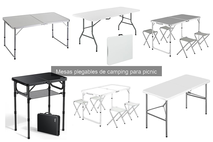 Cómo cuidar y mantener mesas plegables de camping