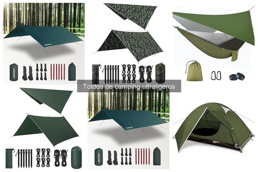 Cómo elegir el tamaño ideal de un toldo de camping ultraligero