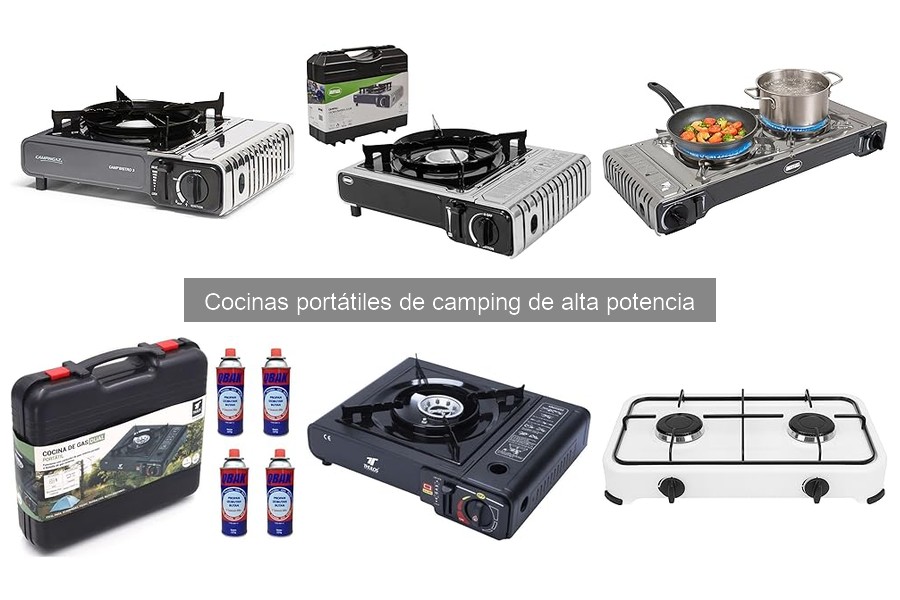 Cómo elegir la mejor cocina portátil de camping de alta potencia
