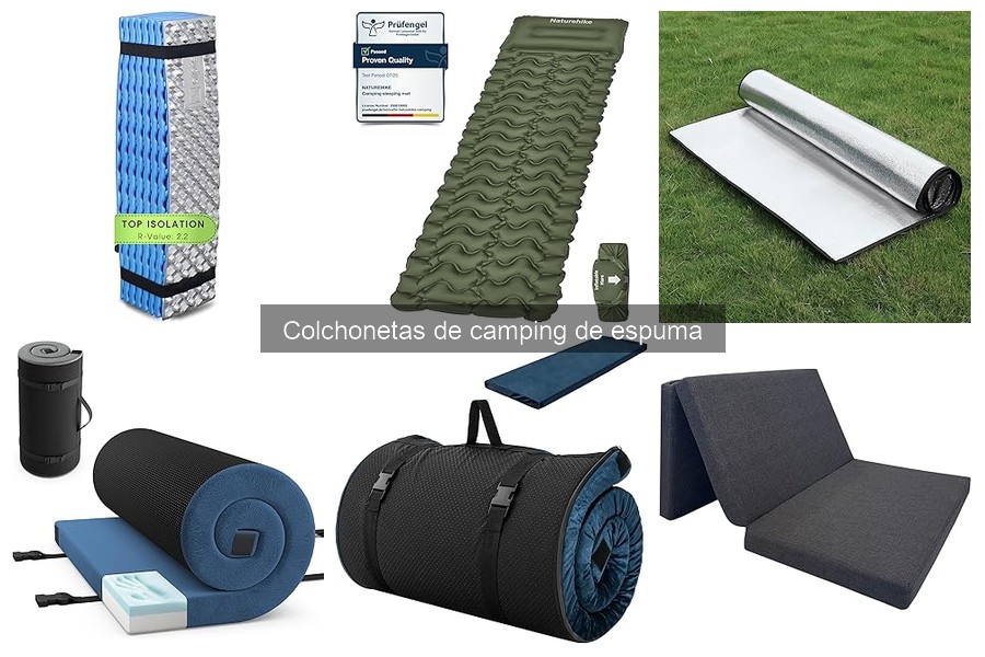 Cómo elegir la mejor colchoneta de camping de espuma