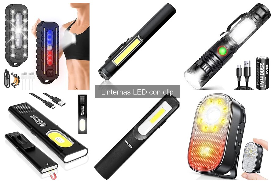Cómo elegir la mejor linterna LED con clip para outdoor