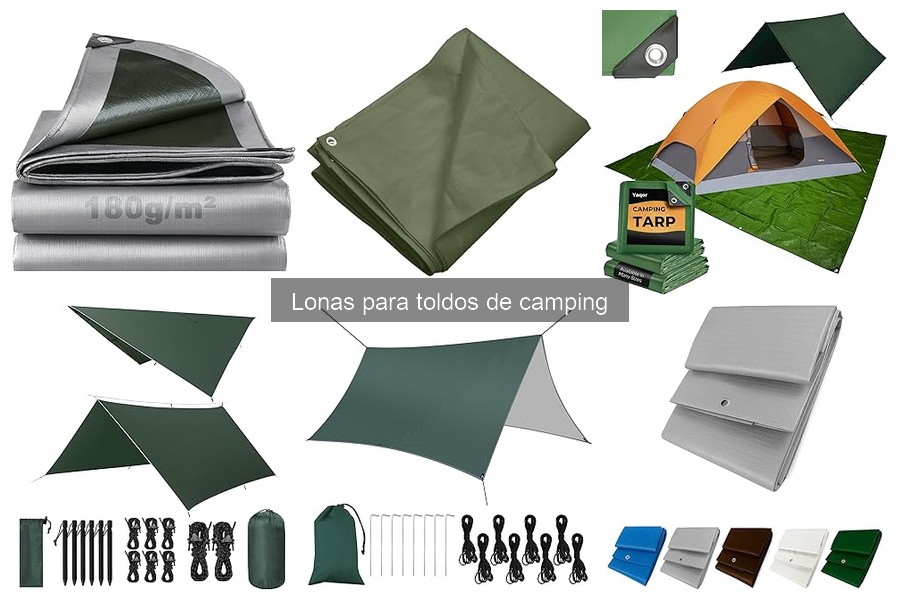 Cómo Elegir la Mejor Lona para Toldo de Camping