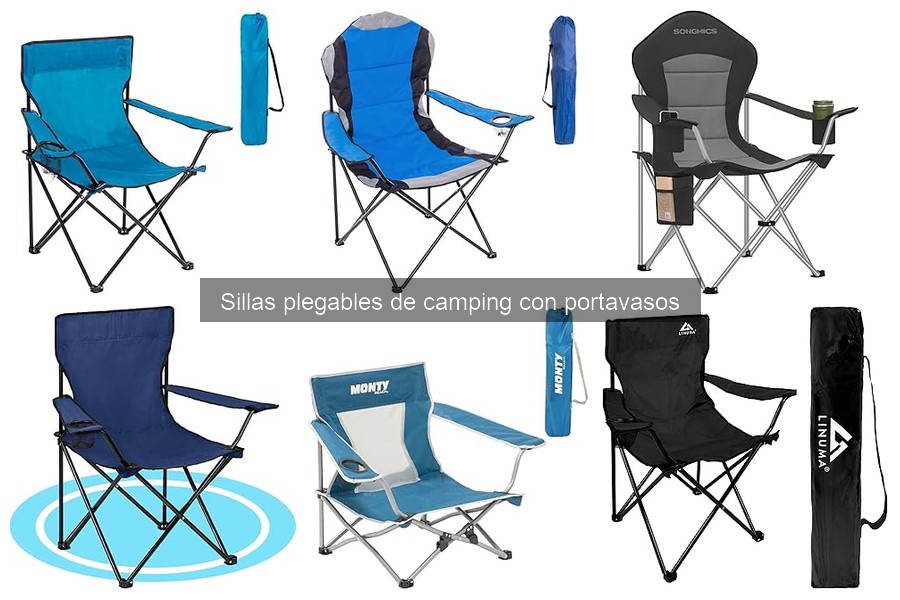 Cómo elegir la mejor silla plegable de camping con portavasos