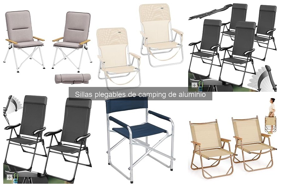 Cómo elegir la mejor silla plegable de camping de aluminio