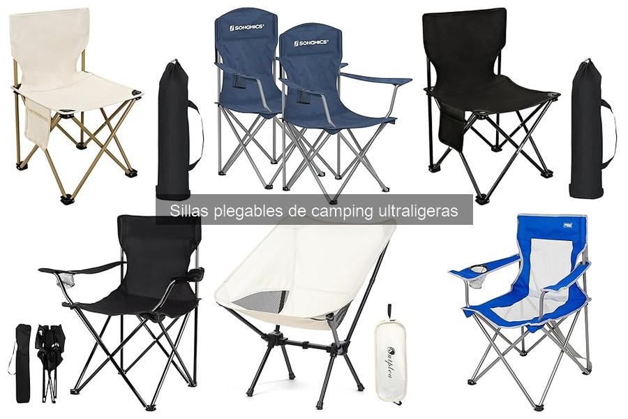 Cómo elegir la mejor silla plegable de camping ultraligera