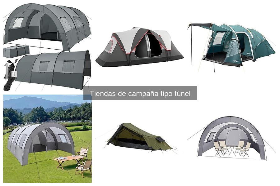 Cómo elegir la mejor tienda de campaña tipo túnel para camping