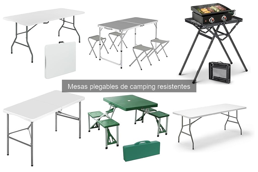 Cómo elegir la mesa plegable de camping adecuada