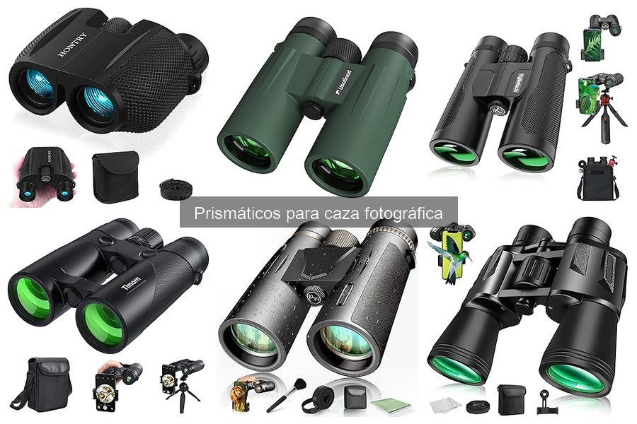 Cómo elegir los mejores prismáticos para caza fotográfica