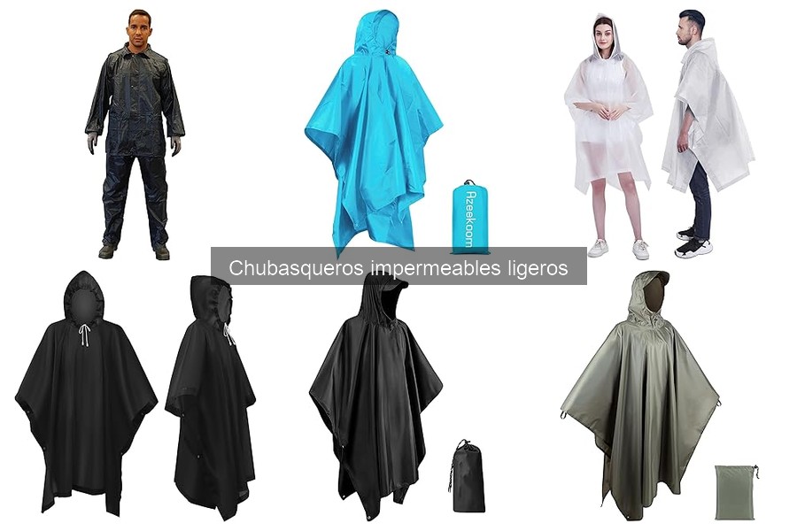 Cómo elegir un chubasquero impermeable ligero: guía de compra