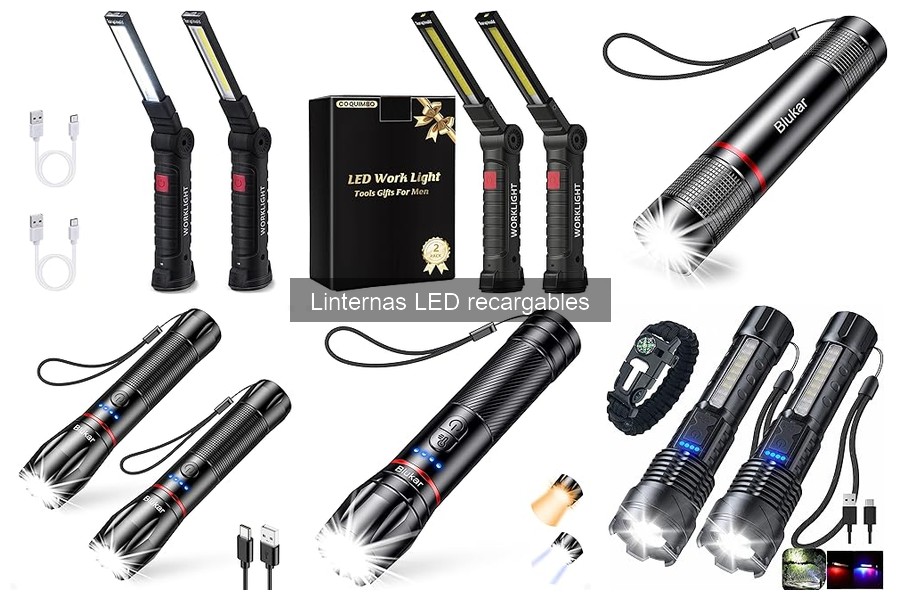 ¿Cómo funcionan las linternas LED recargables? Descúbrelo aquí