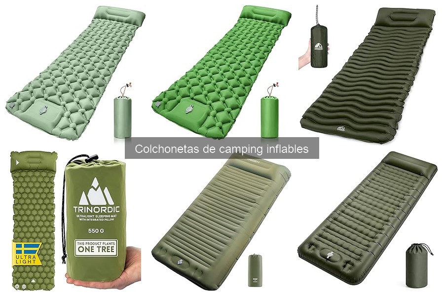 Cómo Inflar y Desinflar Colchonetas de Camping Inflables