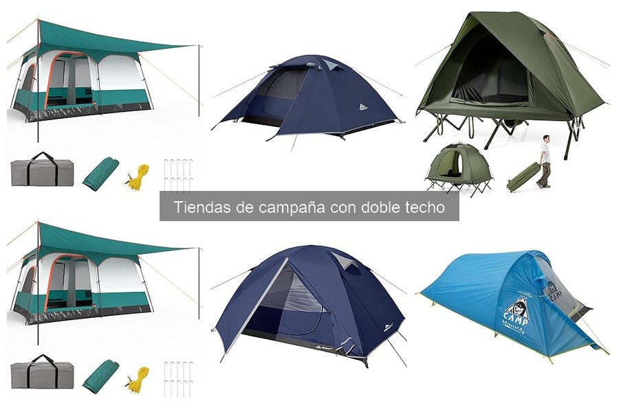 Cómo instalar tu tienda de campaña con doble techo fácilmente