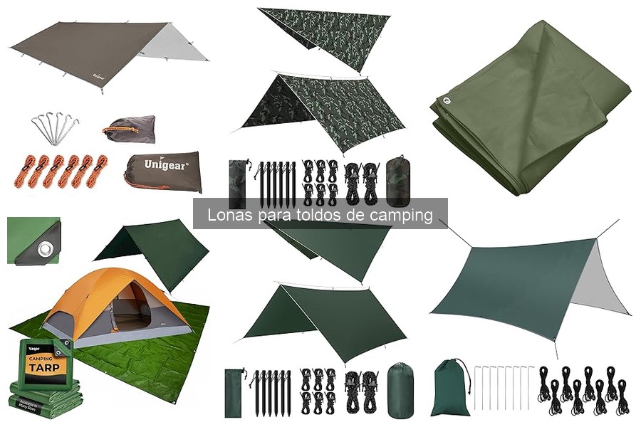 Cómo instalar una lona de toldo de camping fácilmente